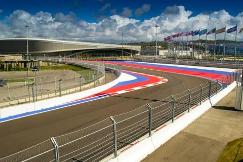Sochi Autodrom Stock Photos