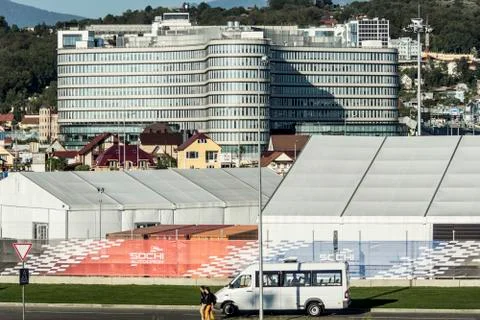 Sochi autodrom Stockfoto's