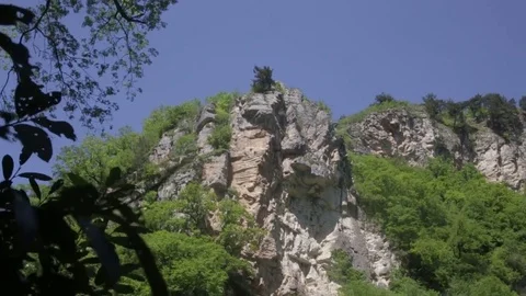 Sochi cliffs Stock Footage