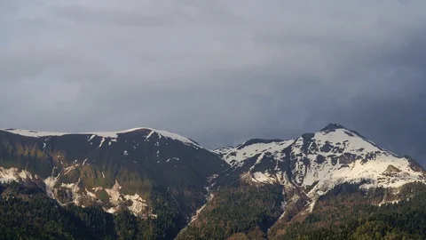 Sochi mountain time lapse Video stock 102123263