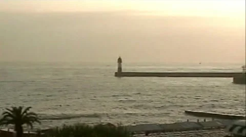 Sochi.Lighthouse Video stock 1926294