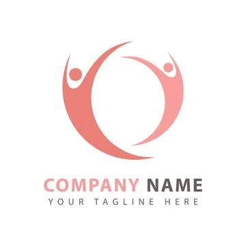 Social care logo Stock Illustration