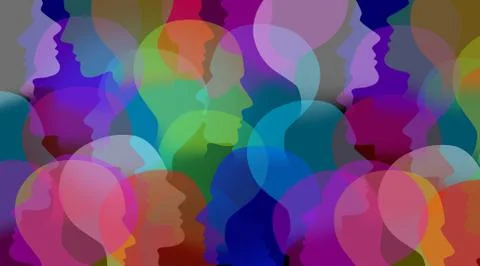 Social collaboration Stock Illustration