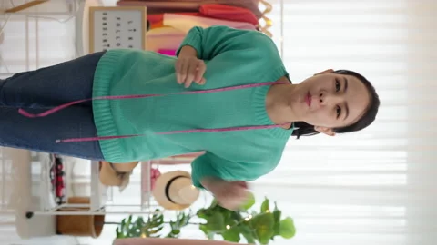 Social commerce platform tiktok IG reel Marketing for retail business. 스톡 동영상 162829205