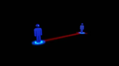 Social Connection animation Video stock 12280771