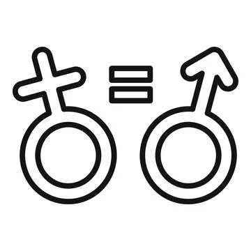 Social core values icon outline vector. Value purpose イラスト素材