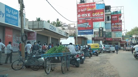 Social distance broken Stock Footage 129773729