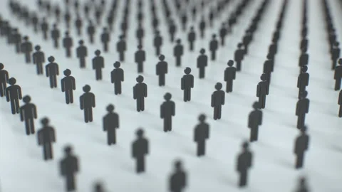 Social Distance Concept Video stock 237332057