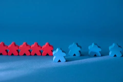 Social Distancing concept Stock Photos