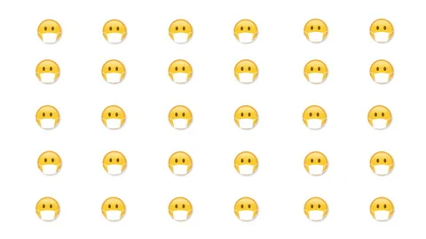 Social Distancing Face Mask Explainer Virus Pandemic Stock Footage 134554993