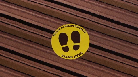 Social Distancing 動画素材 136547106