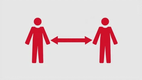 Social distancing Stock Footage 137109663