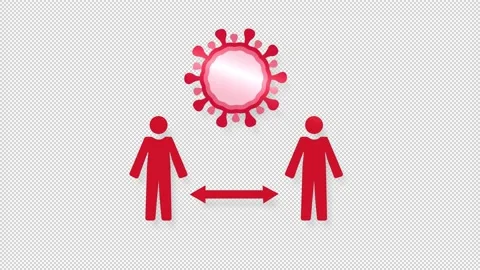 Social distancing 库存影片 141584770