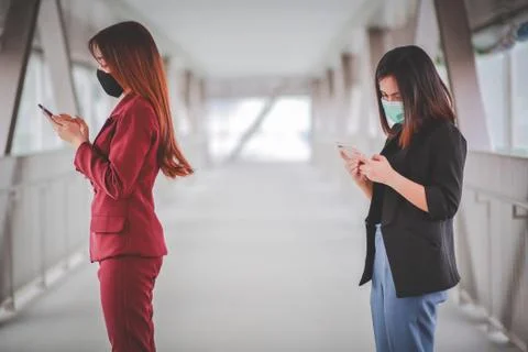  social distancing  스톡 사진
