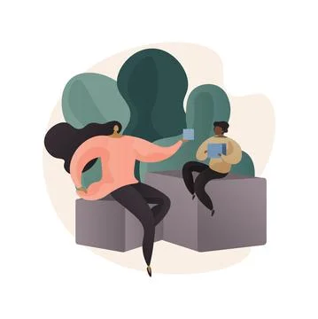 Social-emotional development abstract concept vector illustration. Stock Illustration