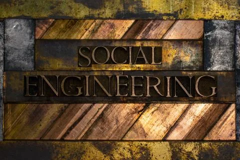 Social Engineering 스톡 사진