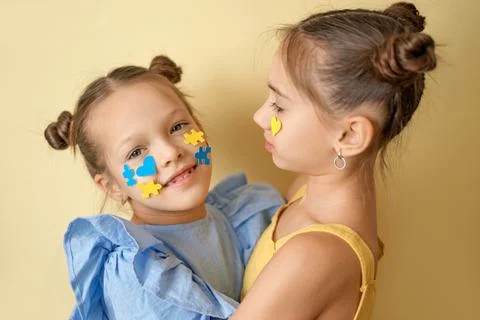 Social Equality and Support for Down Syndrome Awareness Stock Photos
