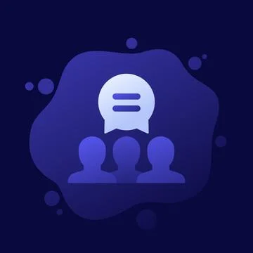 Social equality icon, vector design Stock Illustration