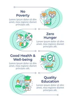 Social equality infographic vertical sequence イラスト素材