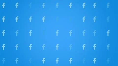 Social Facebook icons pattern on network background Stock Footage 221305122