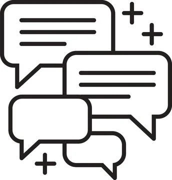 Social feedback icon Stock Illustration