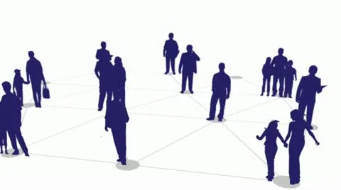 Social group Vídeo Stock 12018310