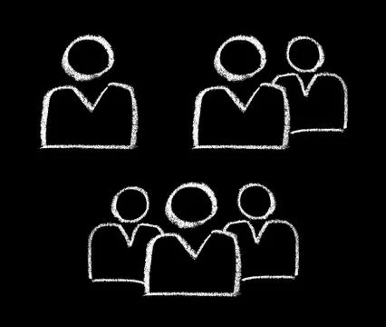 Social icons Illustrazione stock