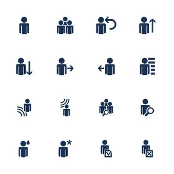 Social icons Stock Illustration