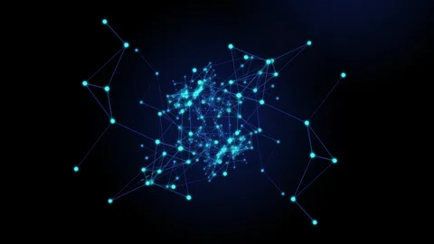Social infrastructure and communication technology Stock Footage 125895640