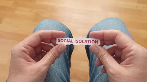 Social Isolation Stock Footage 342051029