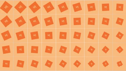 Social LinkedIn icons on network background Stock Footage 170131013