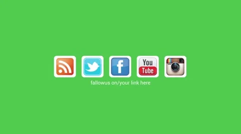 Social Logo Reveal Stock After Effects