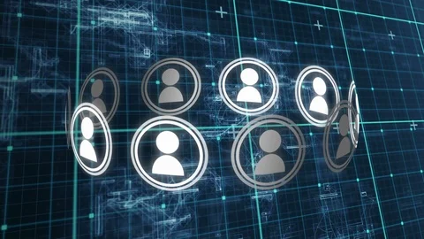 Social media circle Stock-Footage 110514455