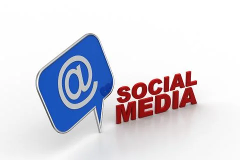 Social media concept Free Stock Illustration