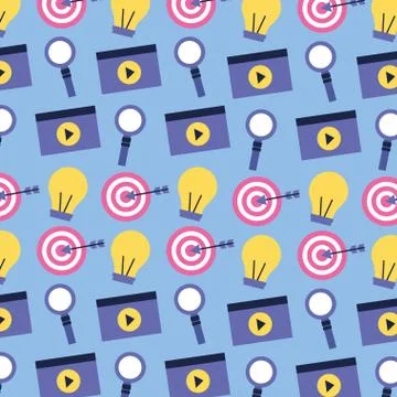 Social media digital Stock Illustration