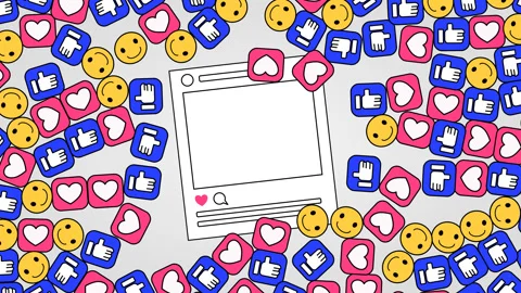 Social media Stock Footage 341675518
