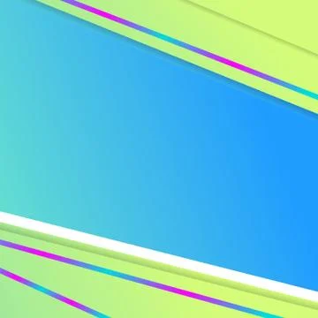 Social Media Gradient Background For Web Banner, Post, Feed, Vector Template Stock Illustration