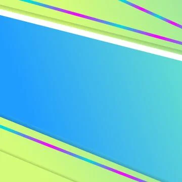 Social Media Gradient Background For Web Banner, Post, Feed, Vector Template Illustrazione stock