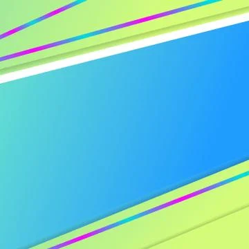 Social Media Gradient Background For Web Banner, Post, Feed, Vector Template Stock-Illustration