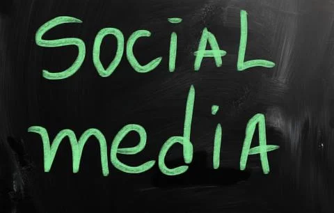 Social media Illustrazione stock