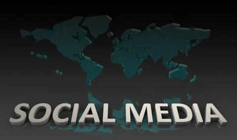 Social media Stock Illustration