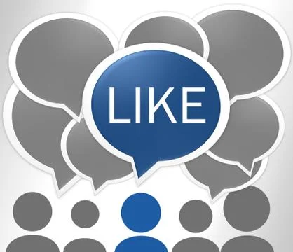 Social media Stock Illustration
