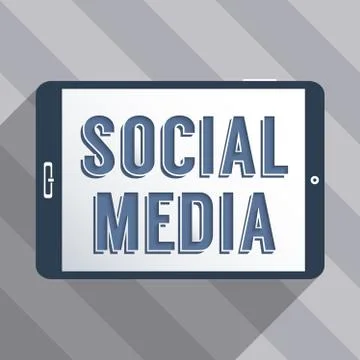 Social media Stock Illustration