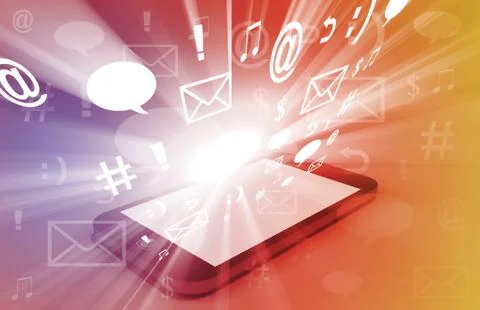Social media Stock Illustration