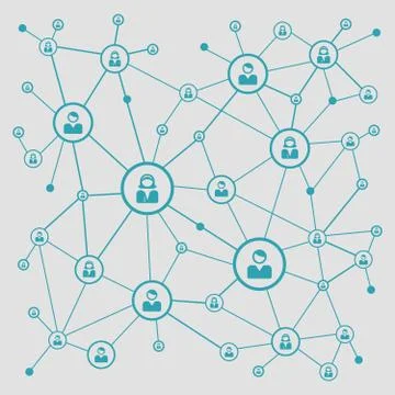 Social media 스톡 일러스트