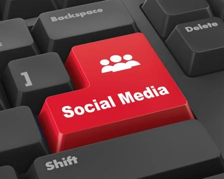 Social media Stock Illustration