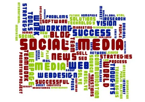Social Media Stock Illustration