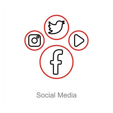 Social Media Stock Illustration