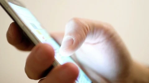 Social media manager at work Stock Footage 102706487