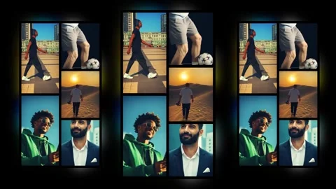 Social Media Multiscreen Opener | Modern Dynamic Intro Stock After Effects